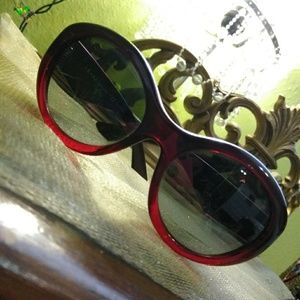 Red And Black Prada Sunglasses